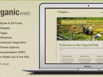 Organic Web – Environmental Responsive Theme