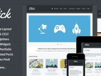 Slick – Responsive Portfolio WordPress Theme