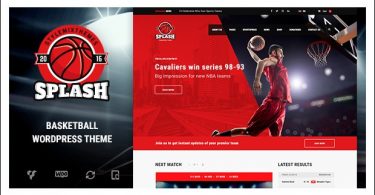 Splash - Basketball WordPress Responsive Themes